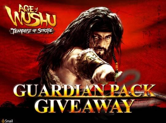 Guardian Pack Giveaway for Age of Wushu