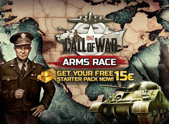 Forfait Starter gratuit Call of War - Deux promotions gratuites pour Call of War