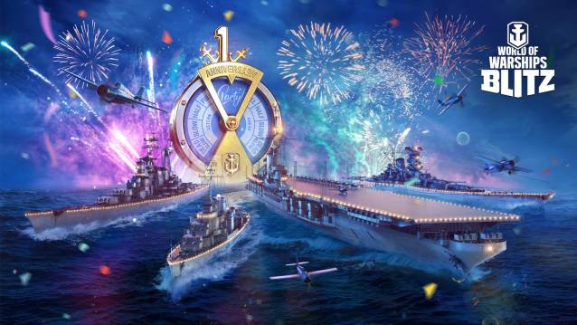 World of Warships Blitz célèbre sa premiere année !