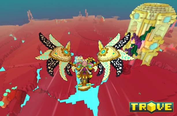 Trove Jhorondir Dragon - Trove : La mise à jour "Combat de Cristal" disponible sur console dès maintenant