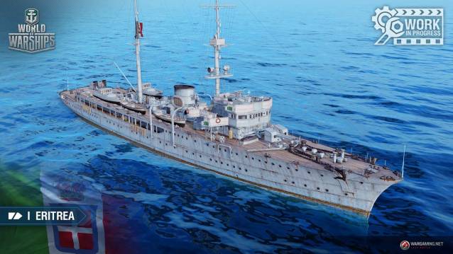 World of WarShips Marien Italienne Eritrea Screenshot