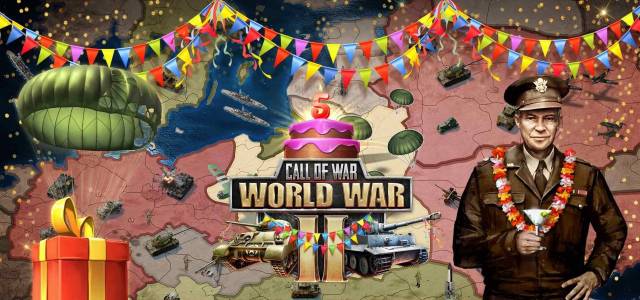 5e anniversaire Call of War ici sur MMOGratuit