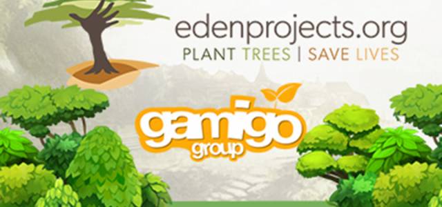 Gamigo avec Eden Reforestation Projects