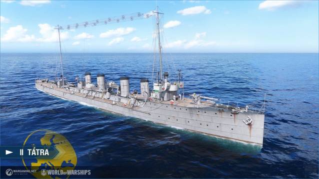 World of WarShips screenshots II Tátra