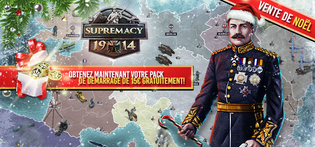 Supremacy 1914 Pack de démarrage Conflict of Nations pour Noël