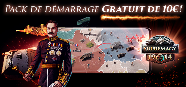 Supremacy 1914 Pack de démarrage Gratuit