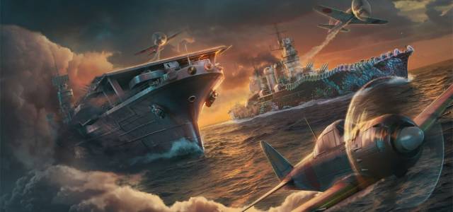 World of Warships voit des navires espagnols