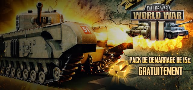 Pack De Demarrage Call of War Flame Tank