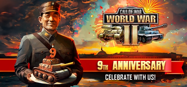 Call of War célèbre son 9e anniversaire